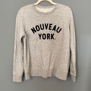 Kate Spade Broome Street Nouveau York Sweatshirt Pullover Top Size Small S